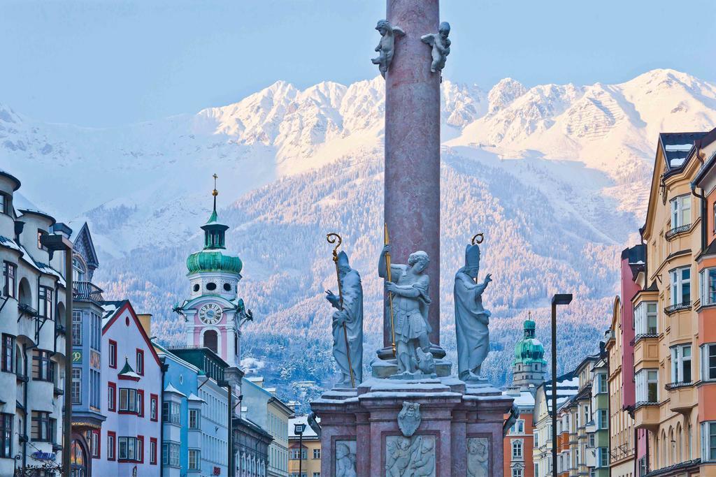 Riedz Apartments Innsbruck- Zentrales Apartmenthaus Mit Gruener Oase Екстер'єр фото