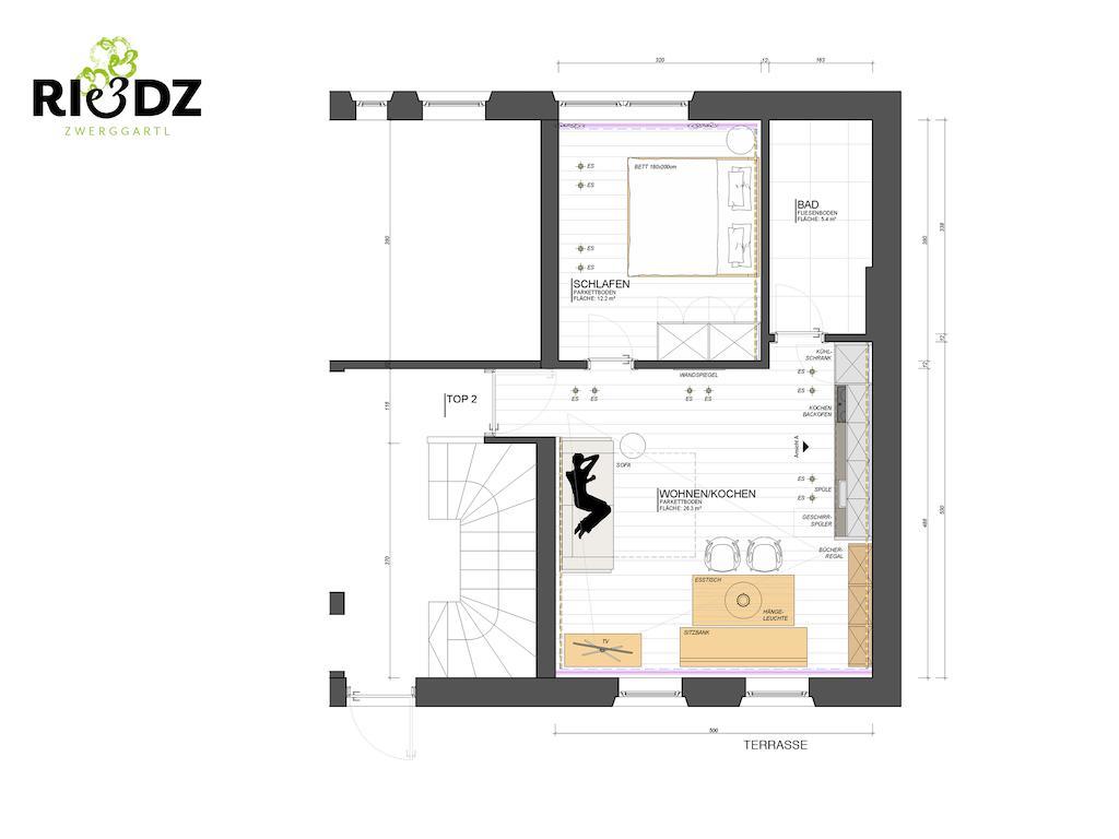 Riedz Apartments Innsbruck- Zentrales Apartmenthaus Mit Gruener Oase Номер фото